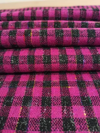 220 x 150 cm - Schotse tartan wolmix stof - Hars/polyester, Wol - Eind 20e eeuw