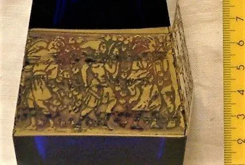 Karl Moser - Karl Moser - Parfum dispenser (1) - Art Deco - Kristal, messing