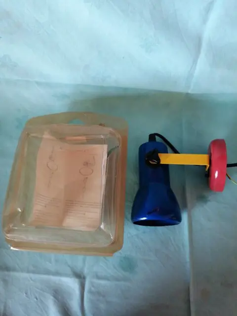 Muurlamp (1) - Pop Art - Emaille, Staal