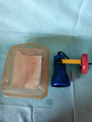 Muurlamp (1) - Pop Art - Emaille, Staal