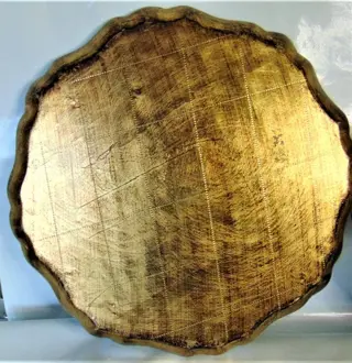 4 Florentijnse Dienbladen (4) - Hout