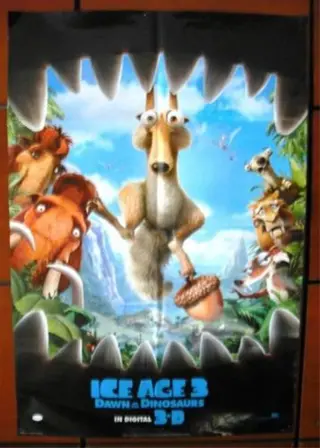 ICE AGE 3 : DAWN OF THE DINOSAURS filmposter.