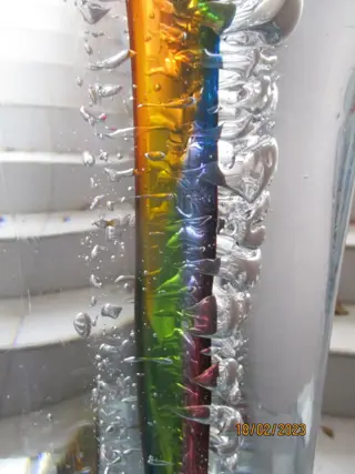 Valner - Glazen sculptuur / vaas - Glas