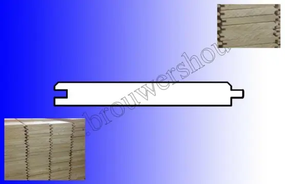 Vuren visbekdelen 18x144mm €1.78 voorraad bij Brouwers Hout