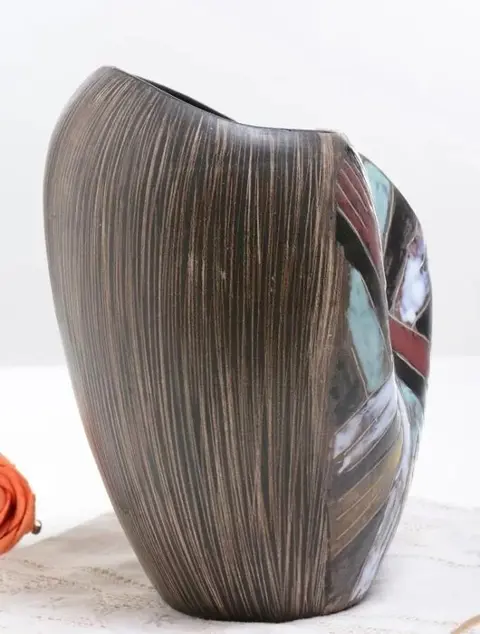 Italiaanse vaas - Keramiek, email