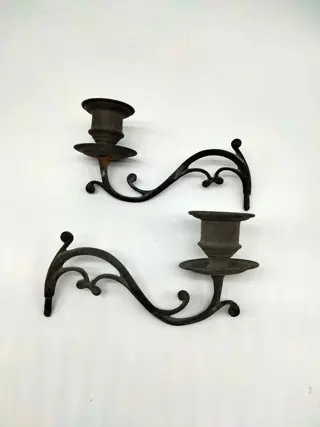 Piano kroonluchters (2) - Messing