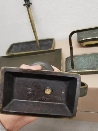 Zimmermann - Bureau (8) - Historicisme - Brons, Messing