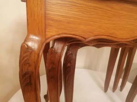 Set bijzettafels (1) - Hout (Beuken)