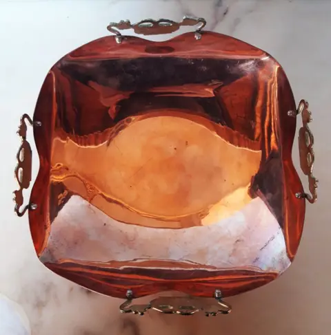 Vintage middelpunt - Koper