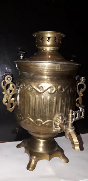 Soviet - Samovar - Messing