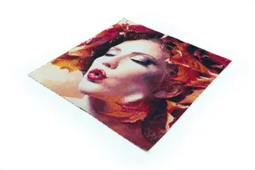 47 x 47 cm!!! 4 kleurrijke Gobelin stoffen wandtapijten zonder afwerking - Katoen, ander - 21e eeuw