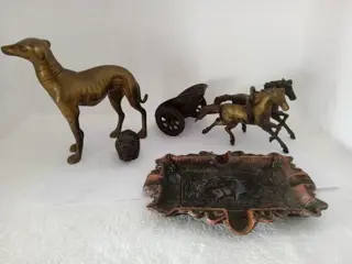 Beeld, Figuur/beeld (4) - Brons, Koper