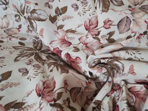 mooie gebloemde katoenen stof - 2 x 250 x 140 cm (2) - Katoen - Eind 20e eeuw