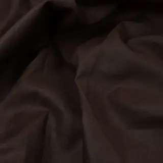 4.00 x 1.75 METER!!! Kostbare stof van 100% puur linnen in effen donkerbruine kleur - Linnen - 21e eeuw