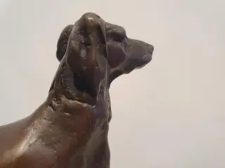 Beeld - Hond - 19 cm - Brons
