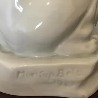 Markup Béla - Herend - IJsbeer op de ijsschots - Porselein