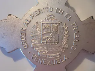 medaille (1) - zilver metaal