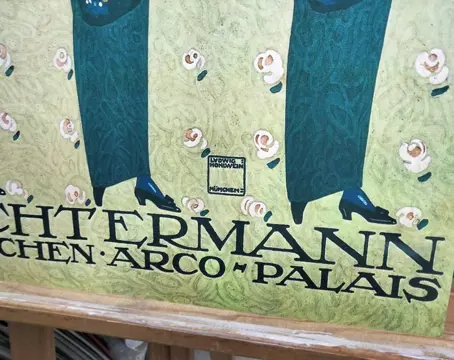 Tochtermann (München) - Cartel Publicitario de Perfumeria- Art Deco - 2000