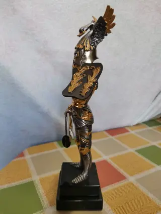 Anna Danesin - Figuur/beeld (1) - Barok - Brons (verguld/verzilverd/gepatineerd/koud geschilderd)