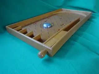 Vintage knikkerspel - Hout