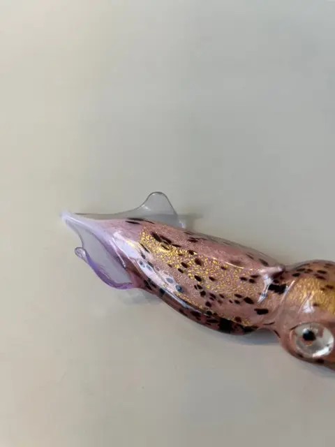 Dario Fare - Murano - Glassculptuur Squid - Glas