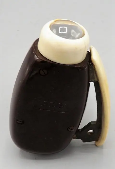 AEG Lichttechnik - knijpkat hand dynamo (1) - Bakeliet