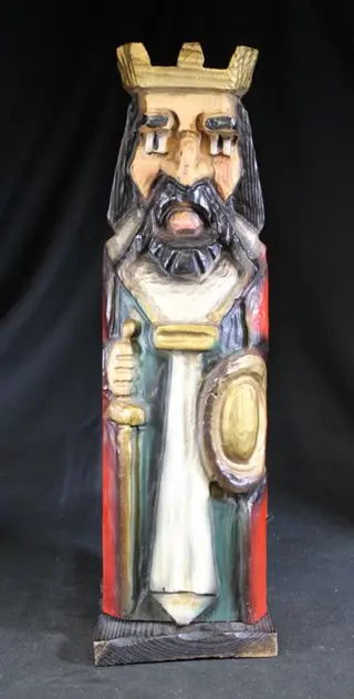 Paar middeleeuwse wijnkisten (2) - Gotische stijl - Hout