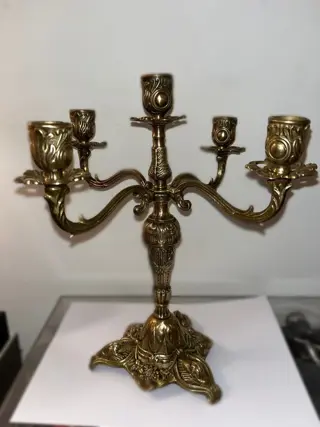 Kandelaar (1) - Louis XV - Brons