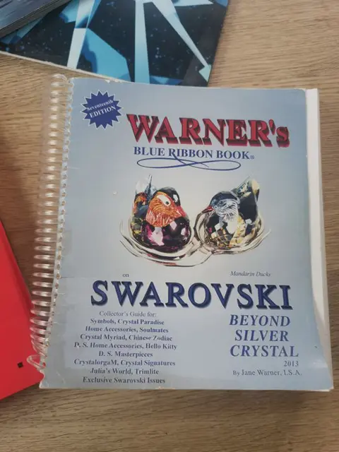 Swarovski - Boek en Blue Ribbon Boek en Brochures (4) - Kristal
