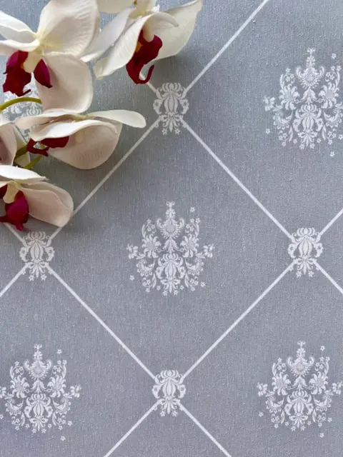 Groot stuk stof, klassieke print. 3.00 x 2.80 - Canvas - 21e eeuw