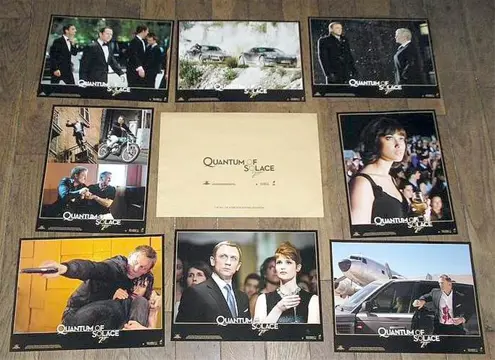 QUANTUM OF SOLACE lobbycard set.