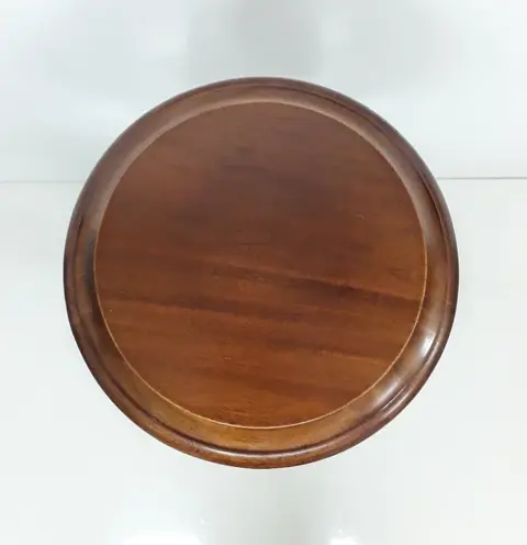 Piedestal / Zuil / Plantentafel - Hout (Mahonie)