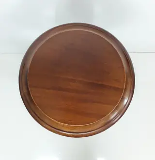 Piedestal / Zuil / Plantentafel - Hout (Mahonie)