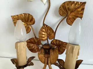 Muurlamp (1) - Art Nouveau - Messing