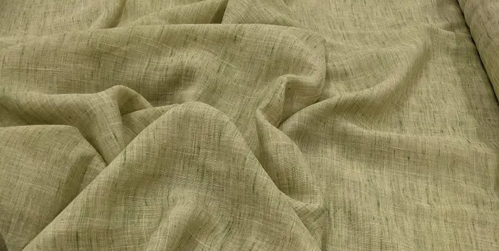 Hennep voor Vintage jaren 80 gordijnen met label 950 x 340 cm - Linnen hennep - Tweede helft 20e eeuw