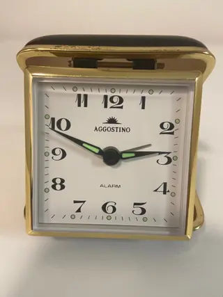 Swiza, Aggostino, Europa - Wekker (5) - Modern - Messing