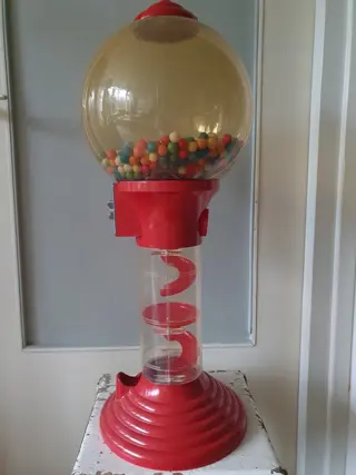 Sweet n Fun - vintage gumball machine - Aluminium en kunststof