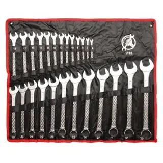 Kraftmann ring-steeksleutelset, 25 delig