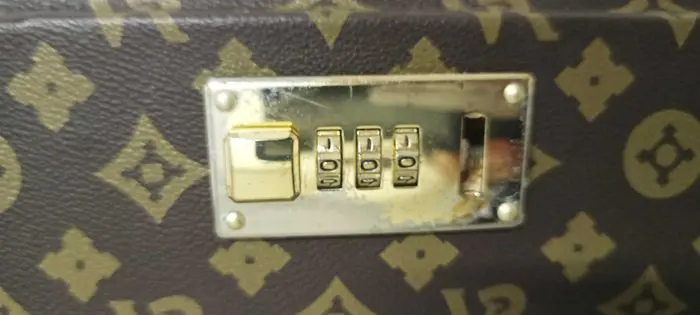 VR Diann - Koffer (3) - Modern - Leder, Messing