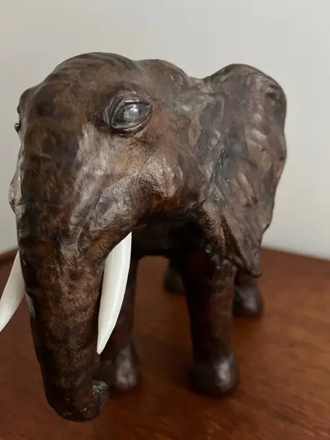 Leren Olifant - Leder