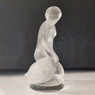 Lalique - Leda en de zwaan - Kristal