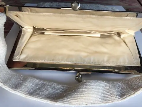 tas met handgemaakte verzilverde sluiting - Verzilverd