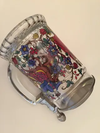 original antiqua beer mug 2x (2) - Tin / glass