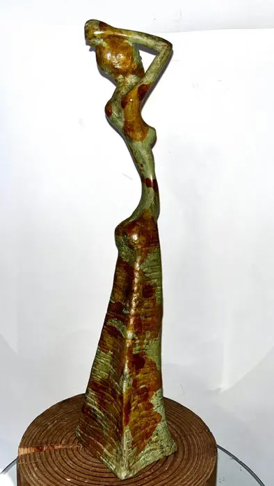 Issouf Derme - bronzen sculptuur - Brons