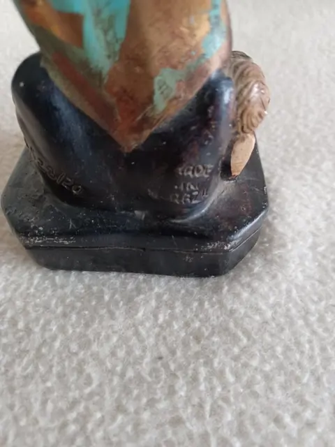 N. Soa Conceicao - Polychroom beschilderd Maria beeldje (1) - Unknown