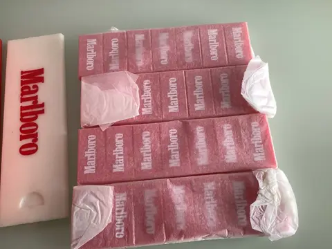 Marlboro - dominostenen jaren 80 - Vintage