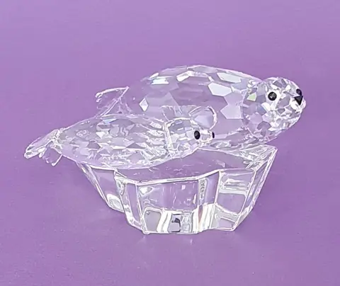 Michael Stamey - SCS - Jaarlijkse Editie 1991 - Robben - boxed - Beeld, SCS - Jaarlijkse Editie 1991 - Robben - boxed - Kristal