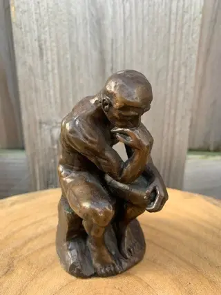 naar Auguste Rodin - De Denker, - Brons