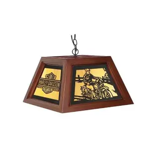 Harley-Davidson Nostalgic Rider Pendant Lamp / Bruine