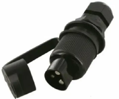 Stekker 3 polig (cobo) m. trekontlasting